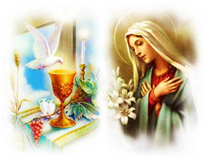 Prayer to the Blessed Virgin Mary, Our Lady of the Blessed Sacrament